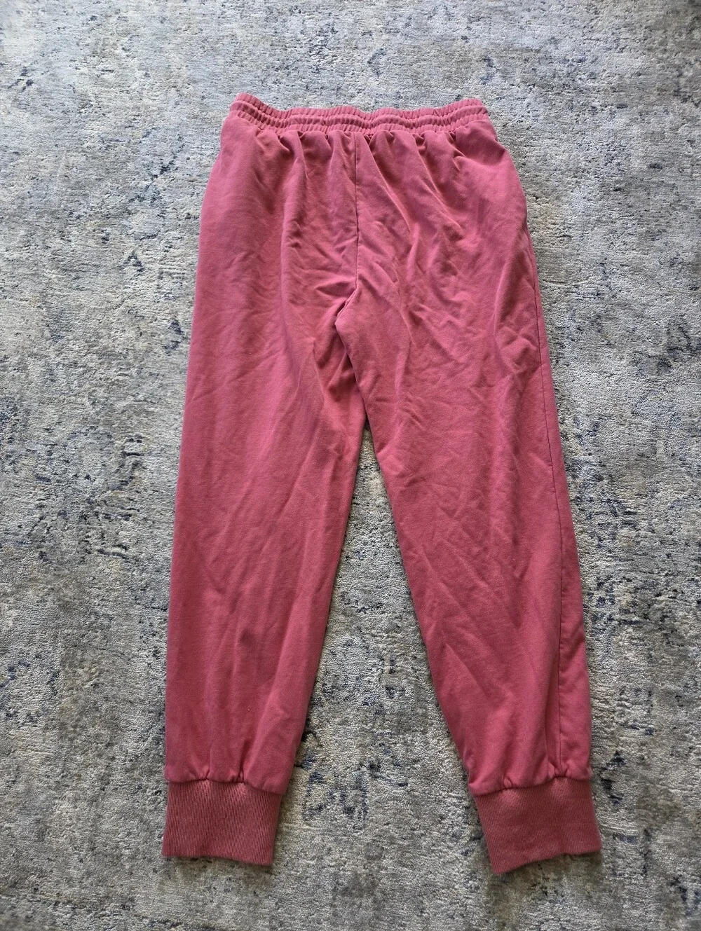 Cozy Pink Drawstring Jogger Pants - Picture 2 of 3